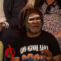 Bruce Shillingsworth speaking up for the river on Q and A