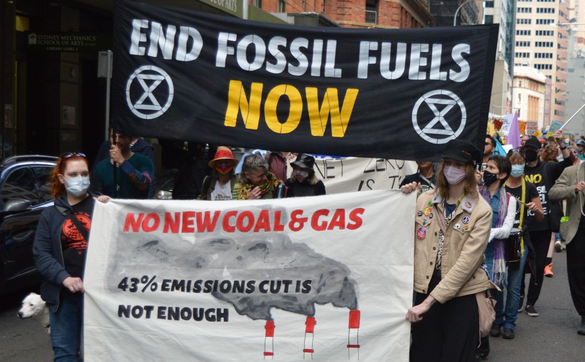 August 7th Climate Rally in Sydney Photo: Peter Boyle