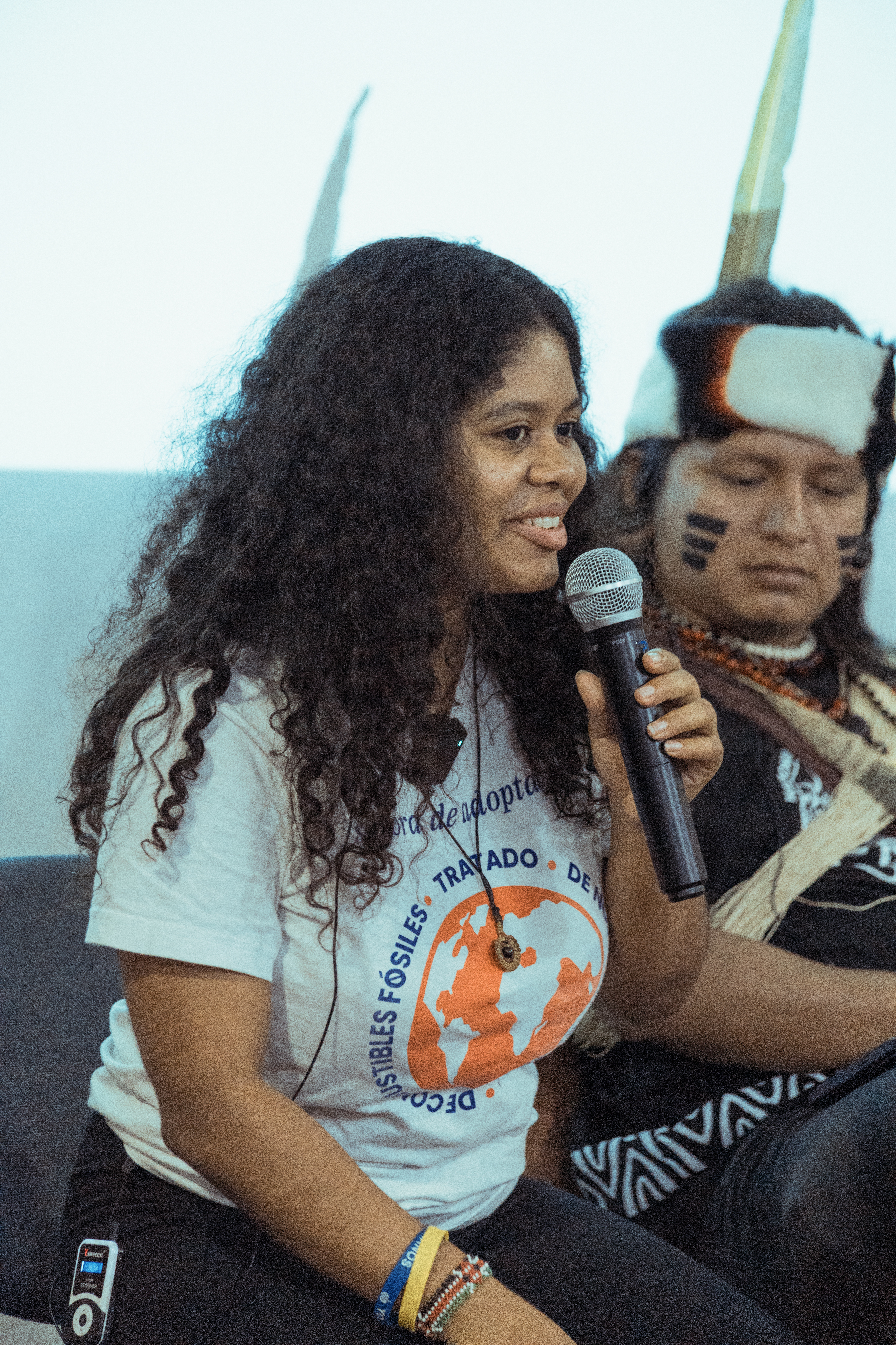 Goldman Prize Winner Yuvelis Morales  ANTI FRACKING Rio Magdalena Photo:supplied