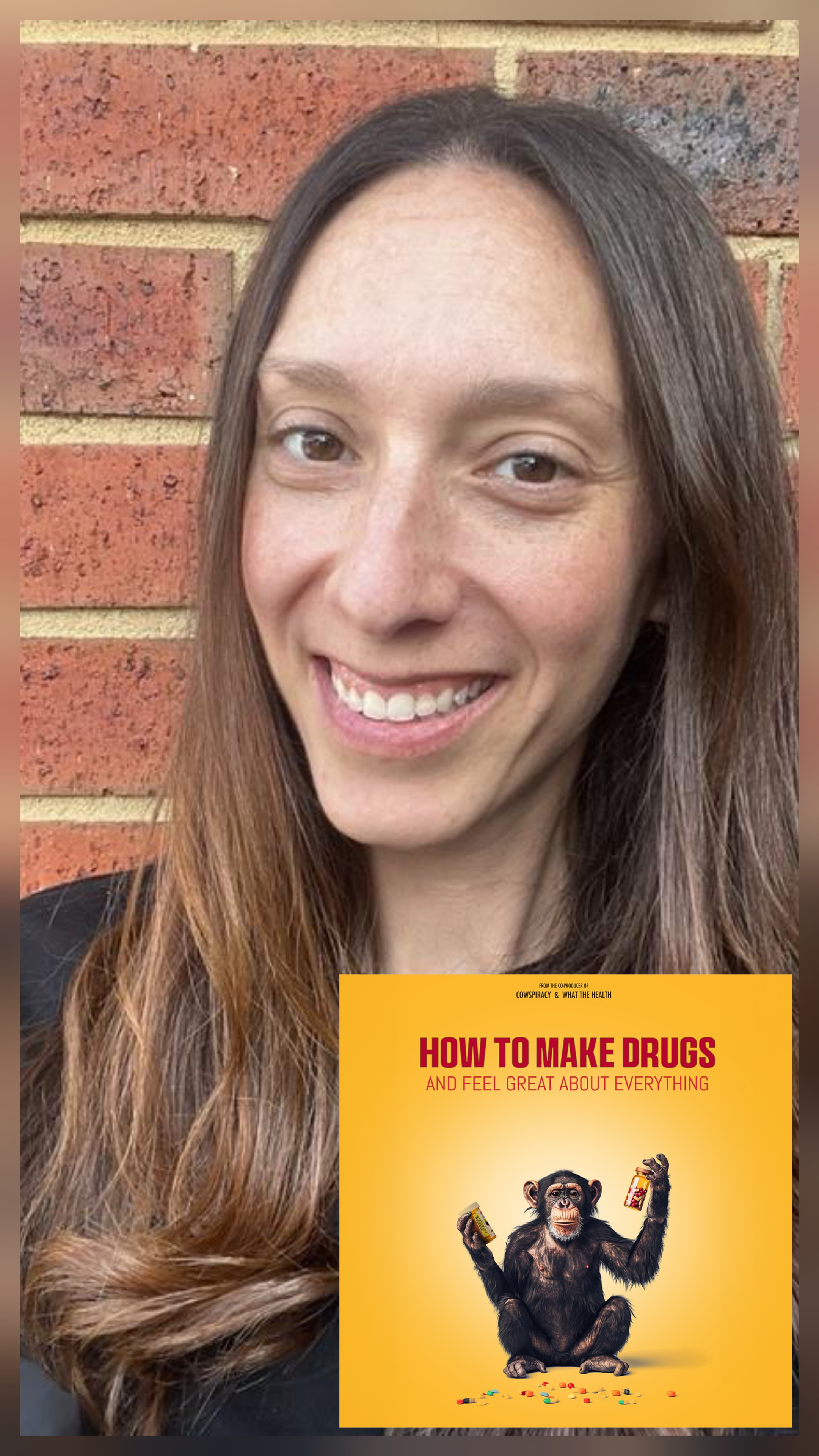 Photo of Dr Dana Kolsky (photo supplied by D. Kolsky) & image of film discussed 