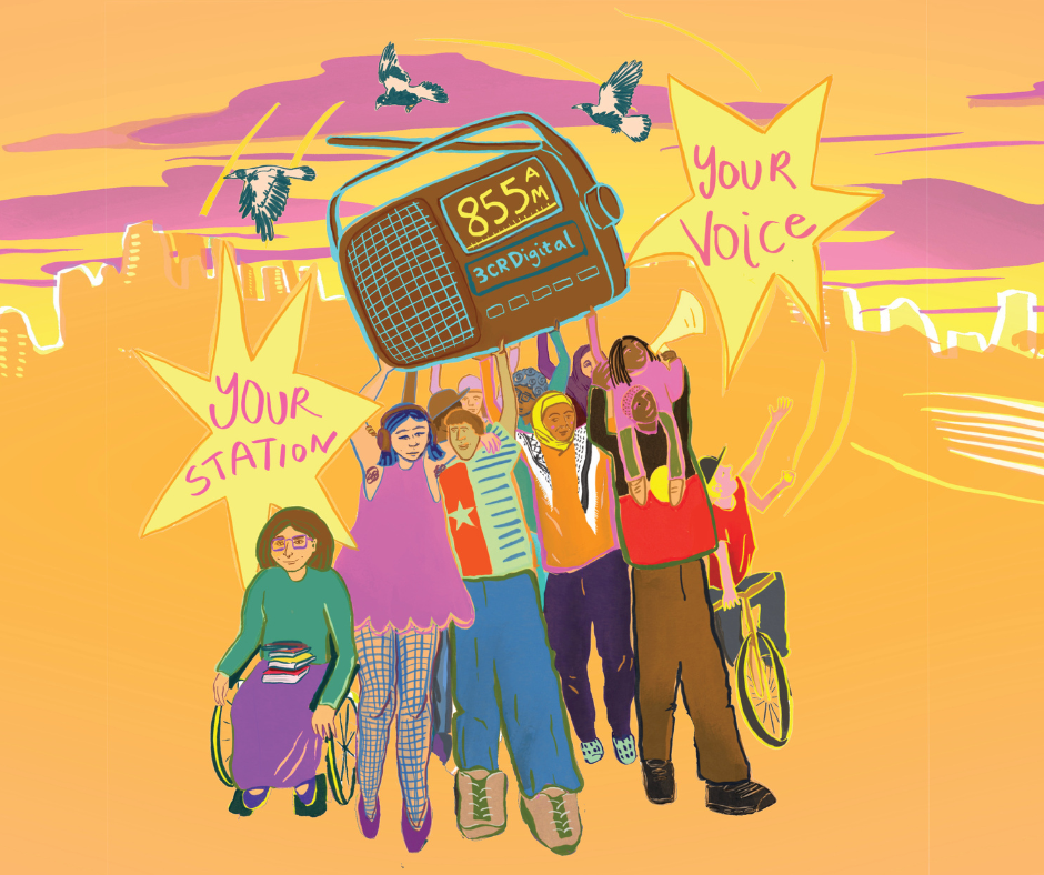 3CR Community Radio Radiothon 2025 - Your Station, Your Voice