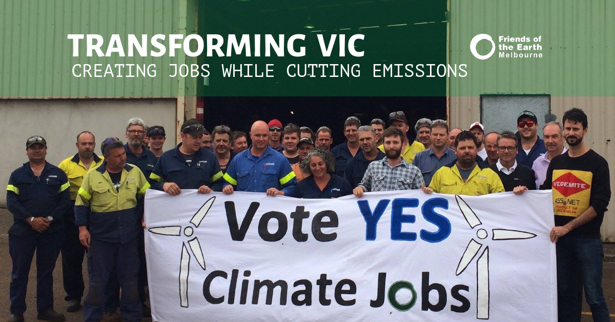 Friends of the Earth and Unionists are working to create better climate jobs 