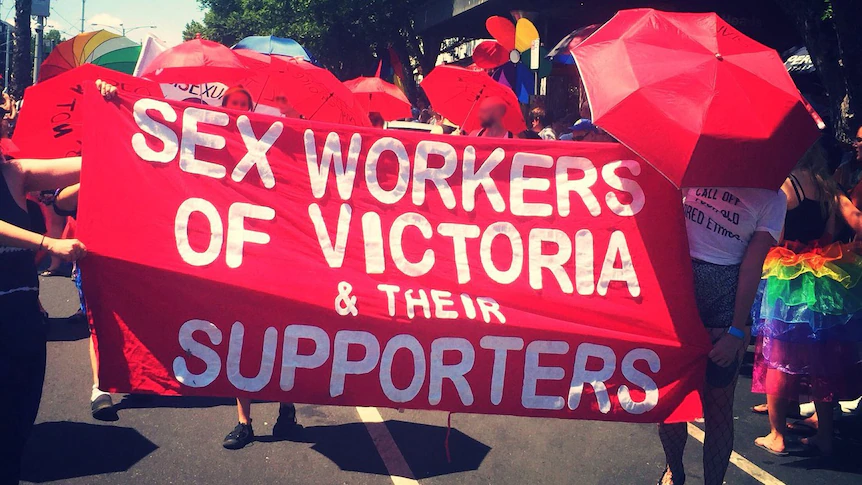 Image of sex worker supporters