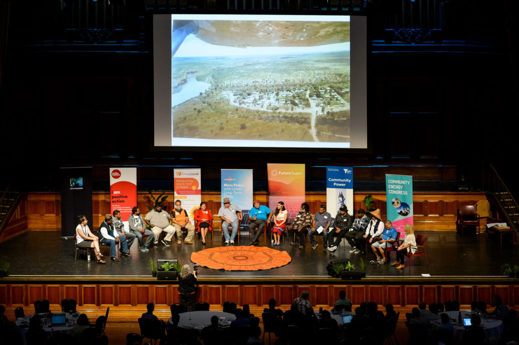 The opening plenary of the Coalition for Community Energy congress