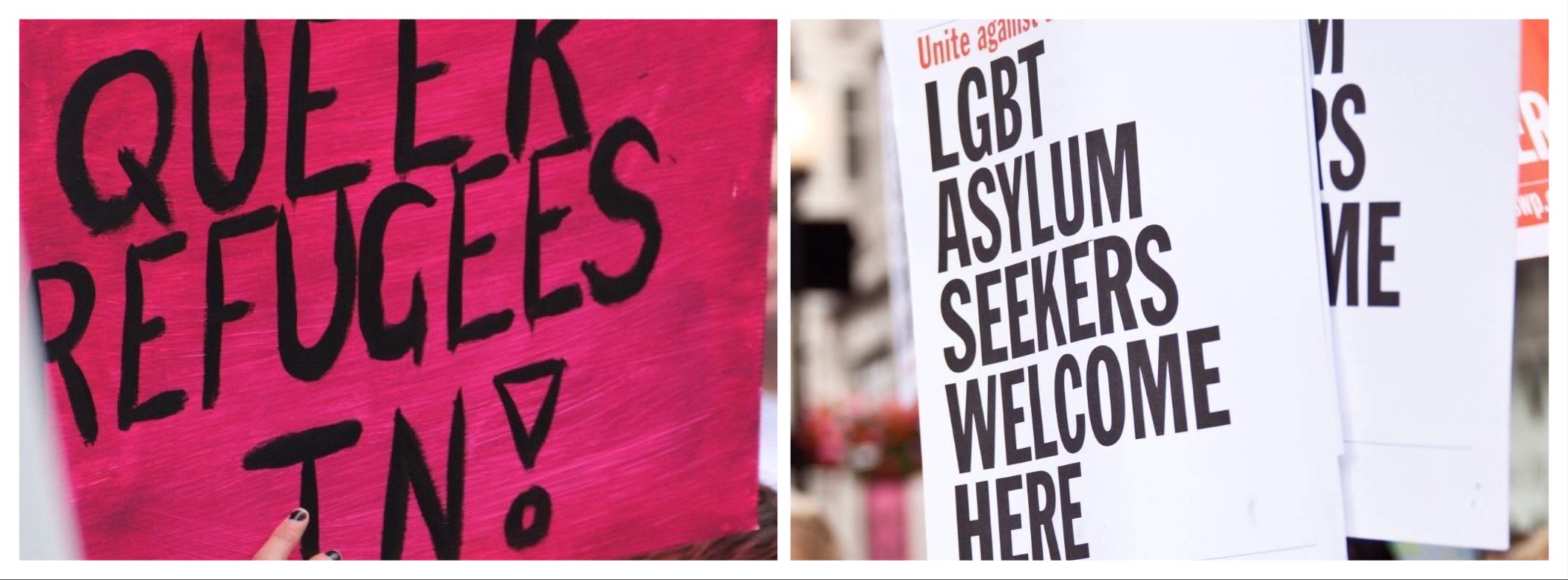 Queer refugees and asylum seekers welcome