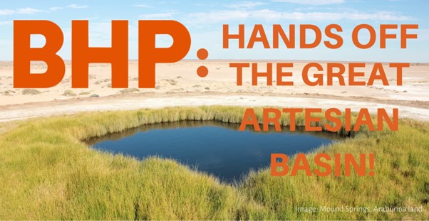 BHP hands off the Great Artesian Basin