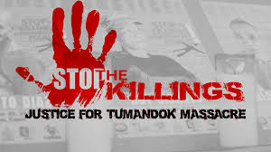 Stop the Killings Justice for Tumandok Massacre