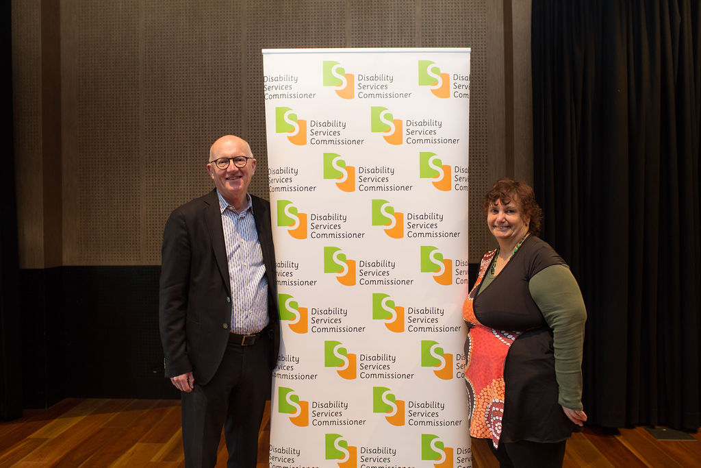 Jane and the Disability Services Commissioner Arthur Rogers