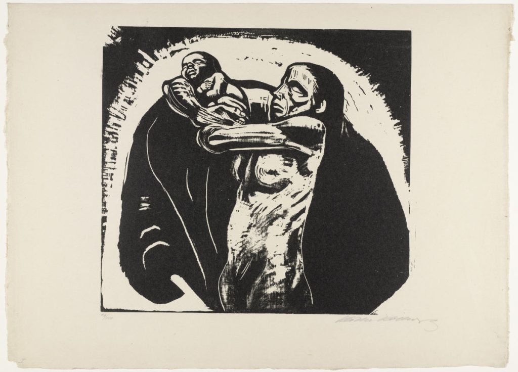 Käthe Kollwitz, The Sacrifice, 1922.