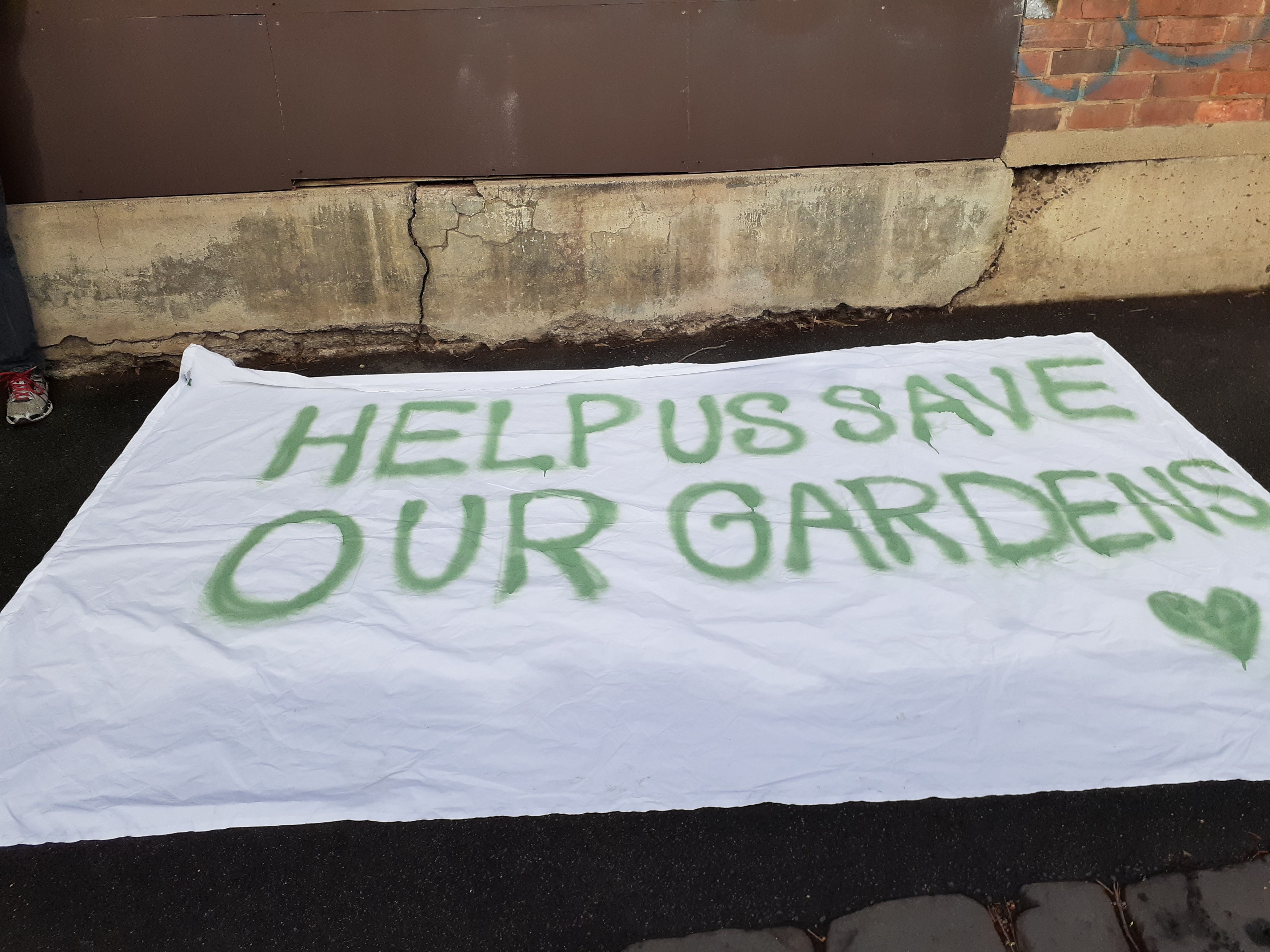 Collingwood Community Gardeners Rally 26 July, 2021