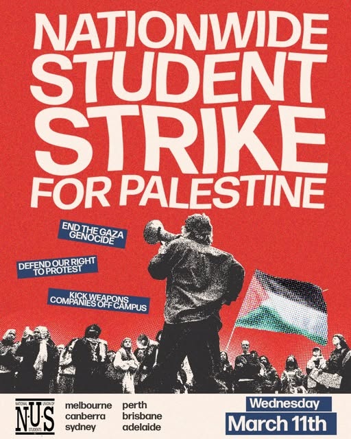 Student Strike for Palestine March 2026