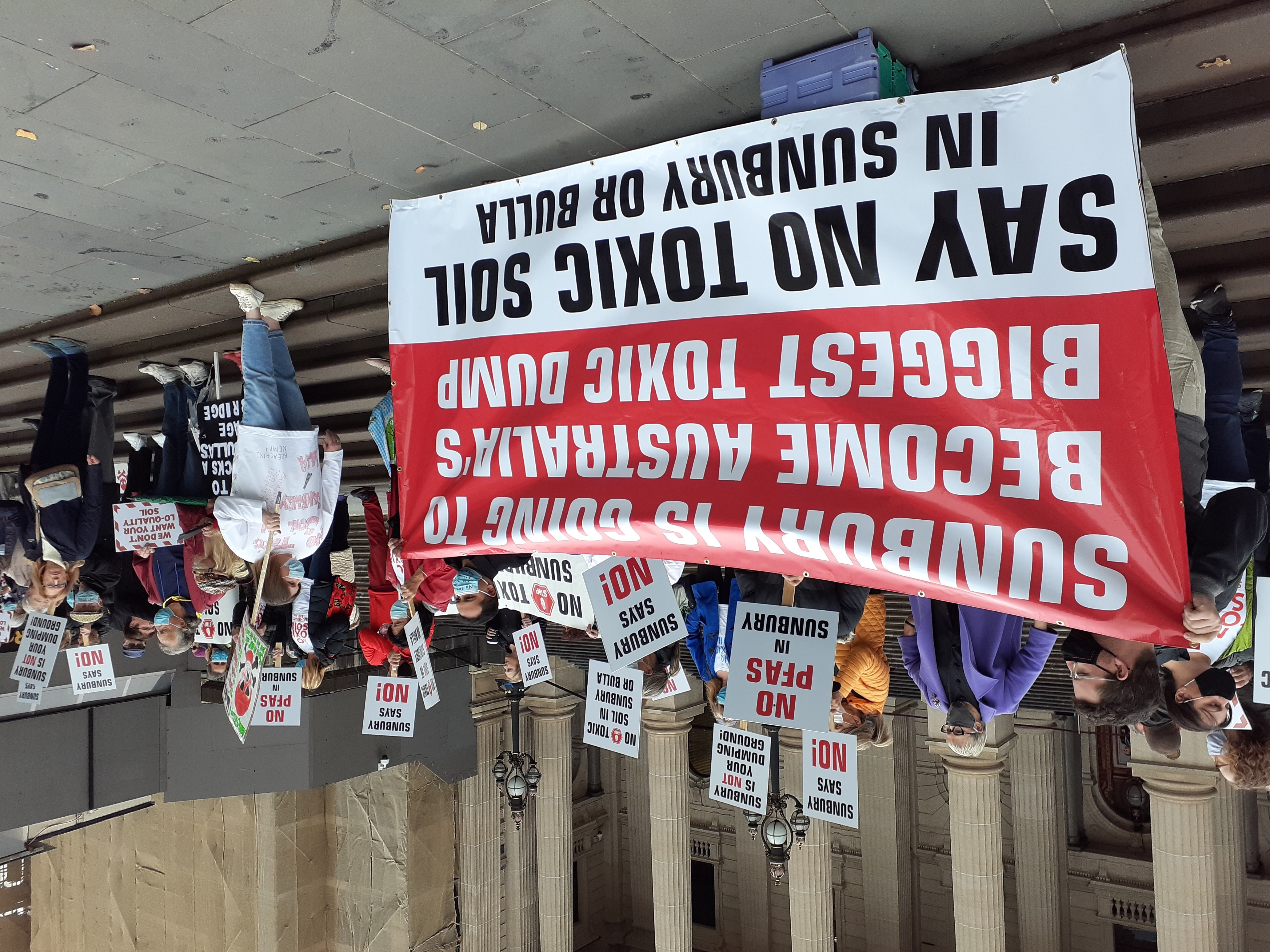 Sunbury Anti-Toxic Dump Demo 