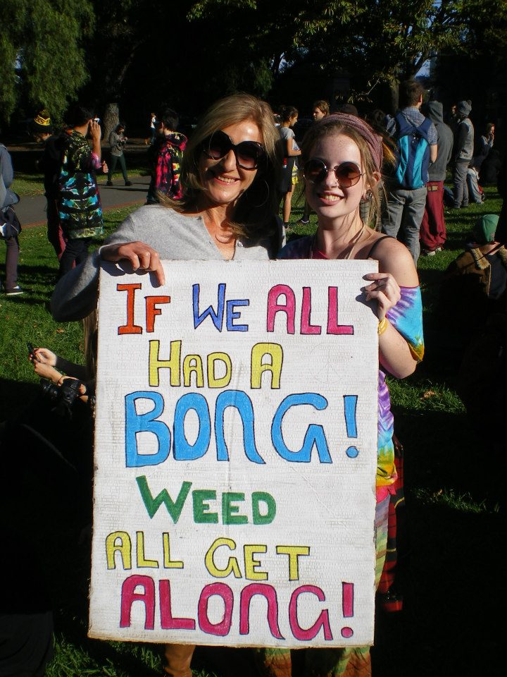 Fiona Patten at a 420 Picnic