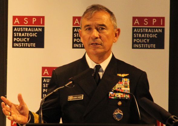 Ambassador Admiral Harry Binkley Harris Junior