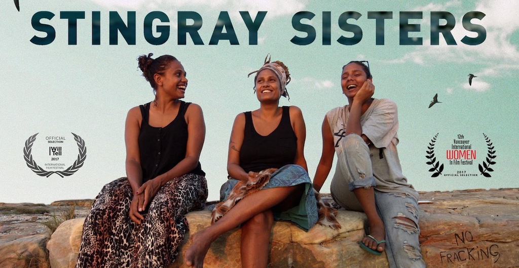 Stringray Sisters documentary poster, photo courtesy Katrina Channells