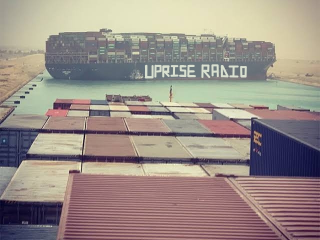 Suez canal blockage