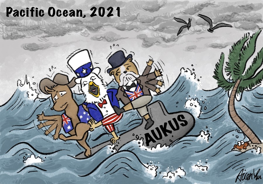 Cartoon Credit: Xinhuanet.com