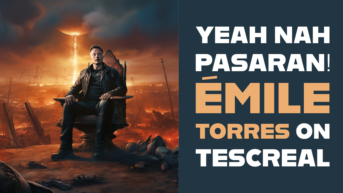 Dr Émile Torres on TESCREAL | 3CR Community Radio