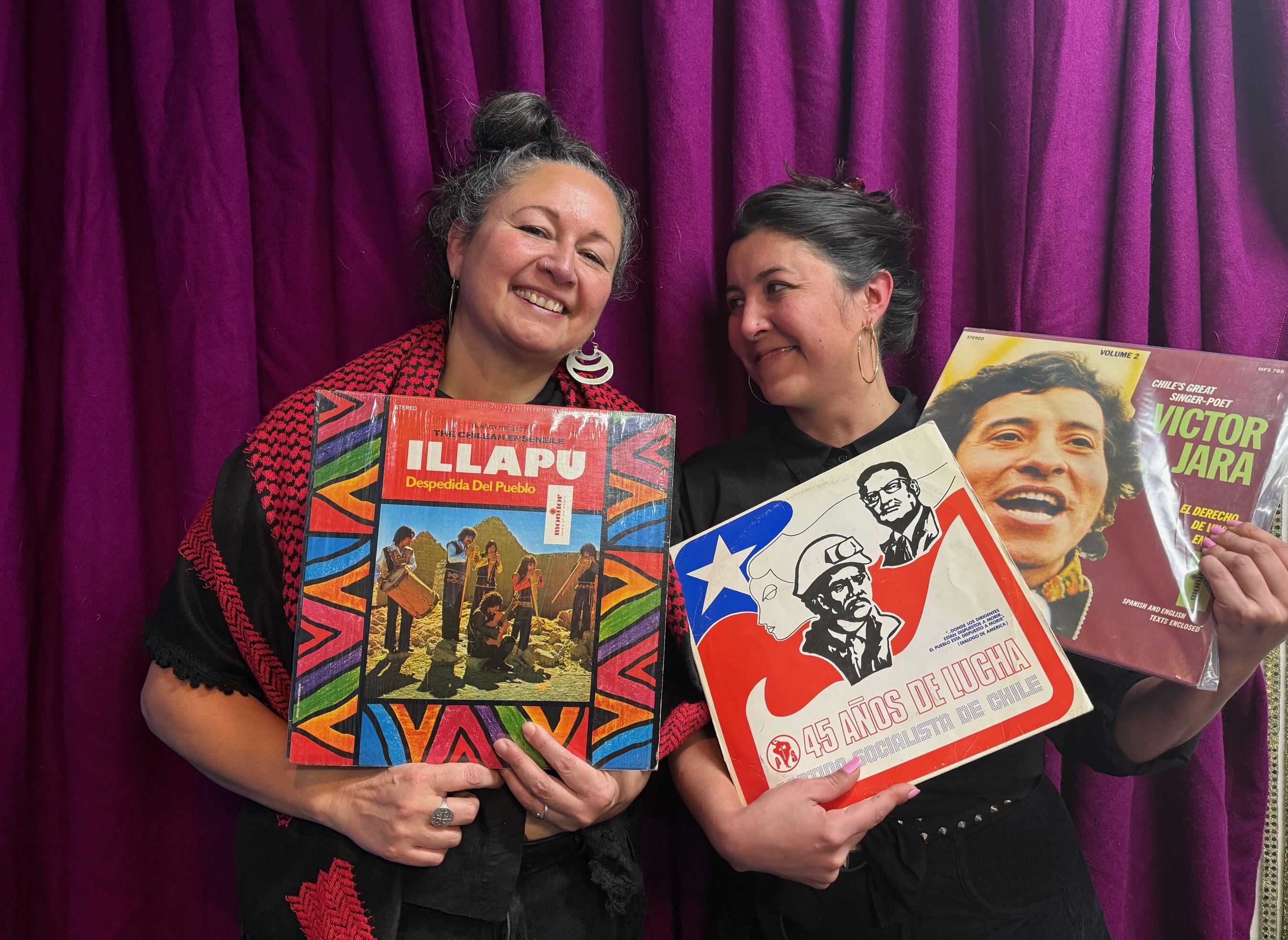 Pilar and Karina, 3CR studios