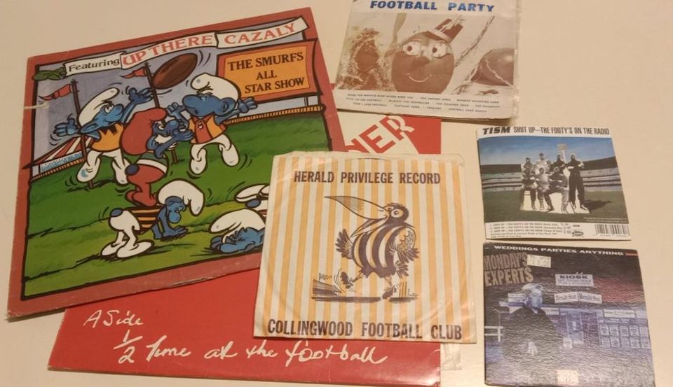 A collection of John's records