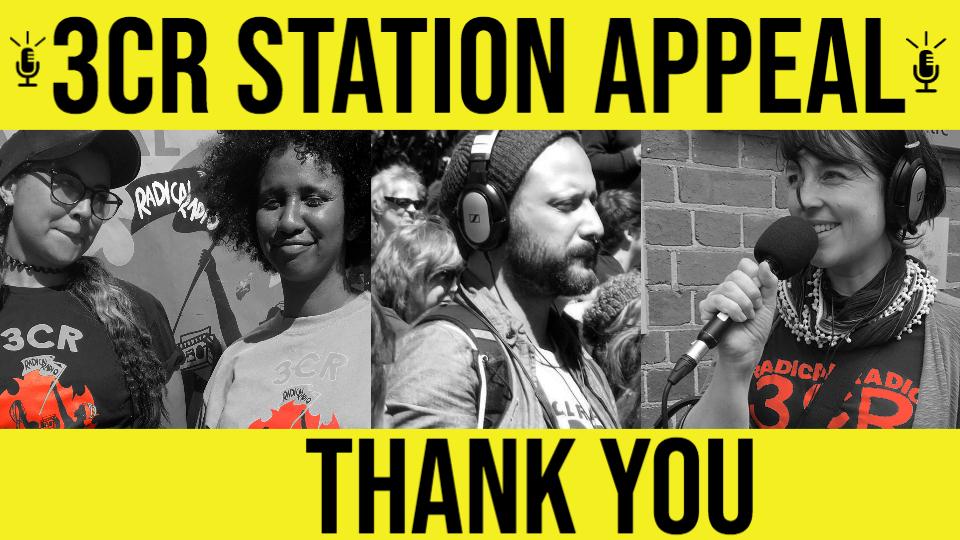 Thank you for supporting the 3CR Station Appeal