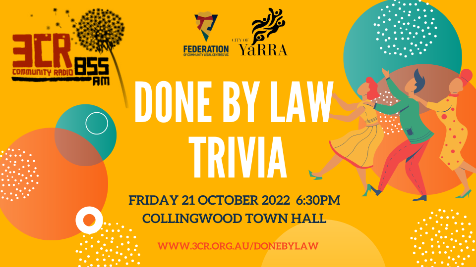 Done By Law trivia night Friday 21 October 