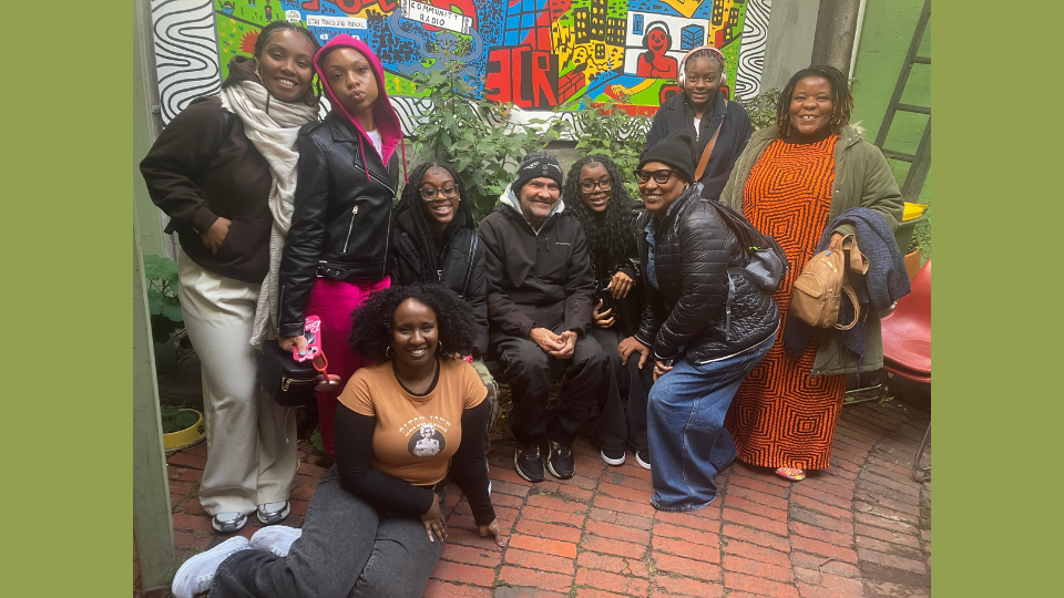 Tour group from Every Black Girl 