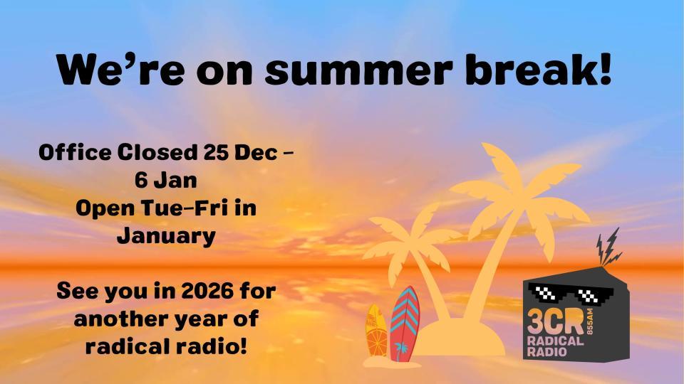 We're on Summer Break