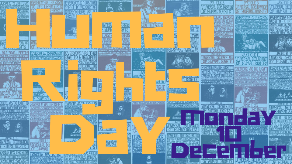 Human Rights Day 2018, Monday 10 December