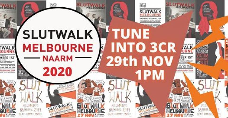 Slutwalk Melbourne 29 November 1pm broadcast