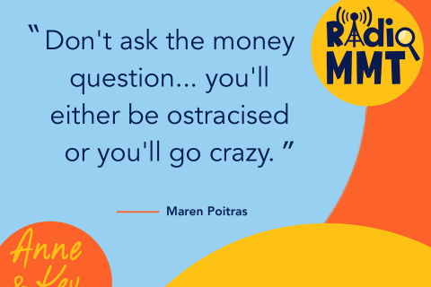 Maren Poitras, director of "Finding The Money"