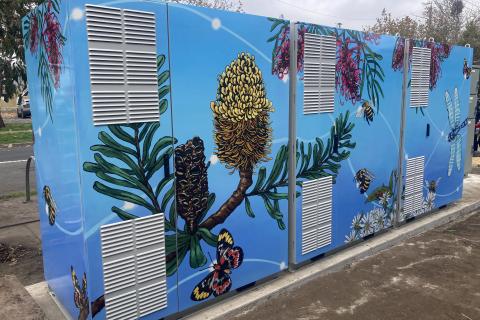 Capturing and storing solar energy in Alphington