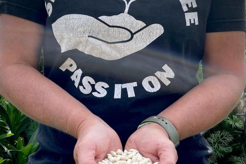 Saving and sharing heirloom seeds