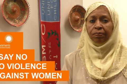Medina Idriess says 'No' to Violence Against Women/The Women's