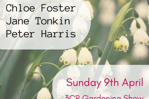 3CR Gardening Show  - Chloe Foster will be joined by Jane Tonkin and Peter Harris