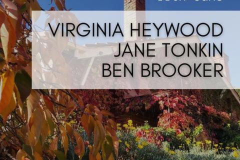 3CR Gardening Show  - Virginia Heywood will be joined Jane Tonkin & Ben Brooker