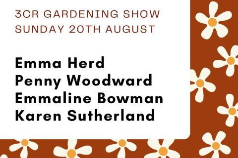 3CR Gardening Show  - Emma Herd will be joined by Penny Woodward, Karen Sutherland and Emmaline Bowman