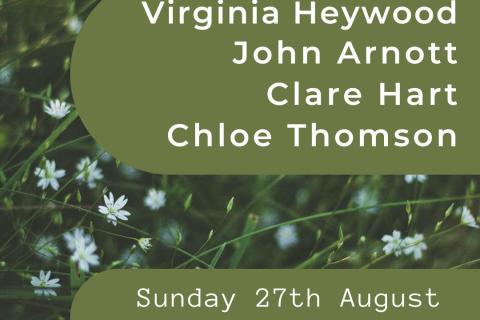 3CR Gardening Show  - Virginia Heywood will be joined by John Arnott, Clare Hart and Chloe Thomson