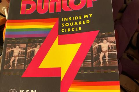 Cover of Book by Ken Dazzler Dunlop Inside my Squared Circle