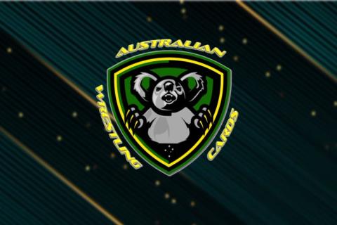 logo for Australian Wrestling Cards