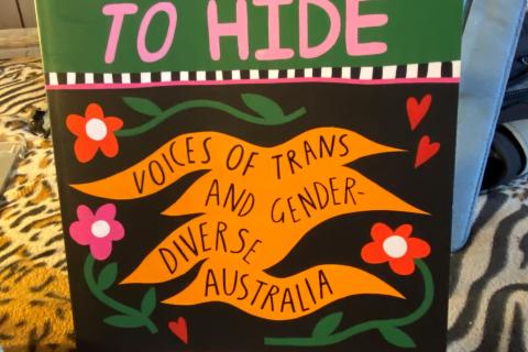 Cover of book Nothing to Hide (artwork Ruby Allegra)