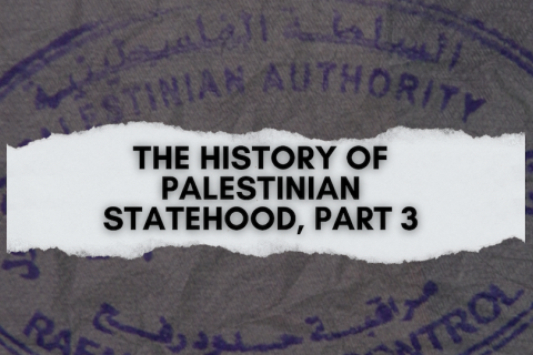 Background image: Palestinian Authority passport stamp (2015)