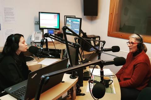 Celine Yap and Gayle Carr