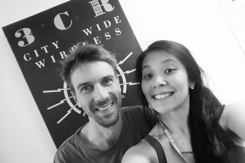 Celine Yap and Michael Green