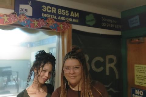 Actor Lucy Ansell and Director Candy Bowers, Funeral Flowers, Red Stitch Actors' Theatre