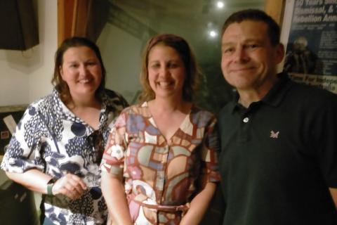 This Empty City Interview: Hope, Rachel & Mat in the Studio