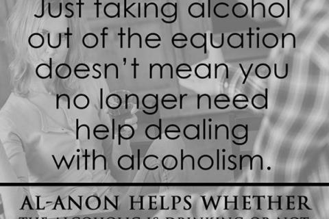 Al-Anon helps people find solutions that lead to recovery.