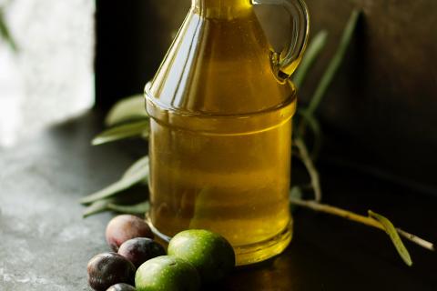 Olives become oil