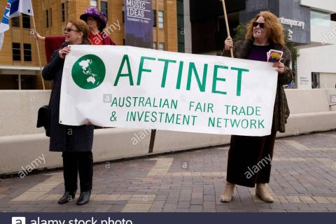 AFTInet protest