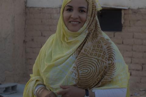 Najla Mohamed-Lamin Sahrawi human rights activist and teacher